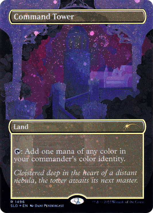 Command Tower (SLD-1496) - Secret Lair Drop Foil