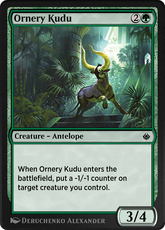 Ornery Kudu (AKR-206) - Amonkhet Remastered