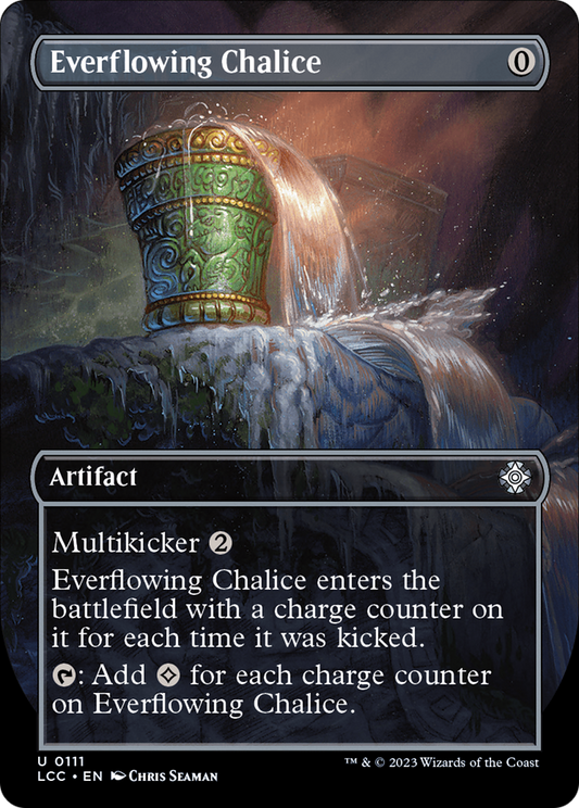 Everflowing Chalice (LCC-111) - The Lost Caverns of Ixalan Commander (Borderless) Foil