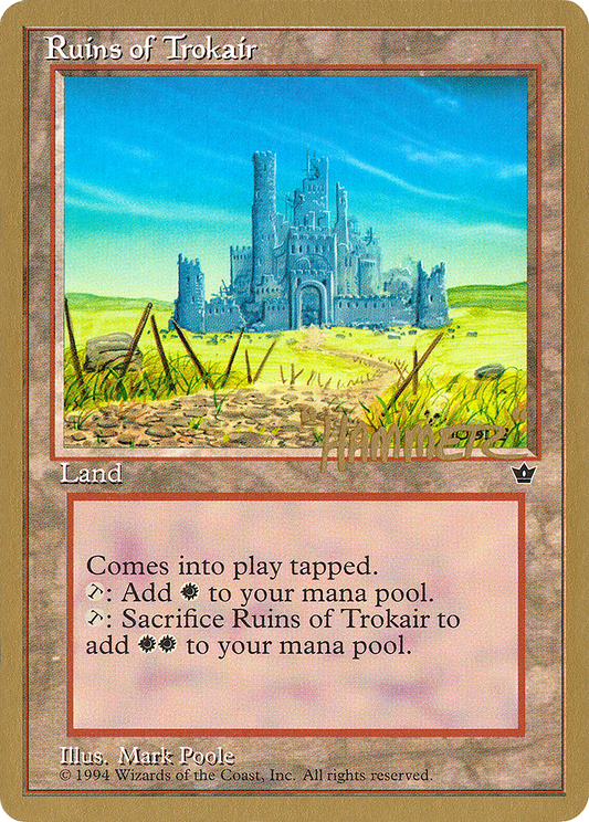 Ruins of Trokair (PTC-SHR100) - Pro Tour Collector Set