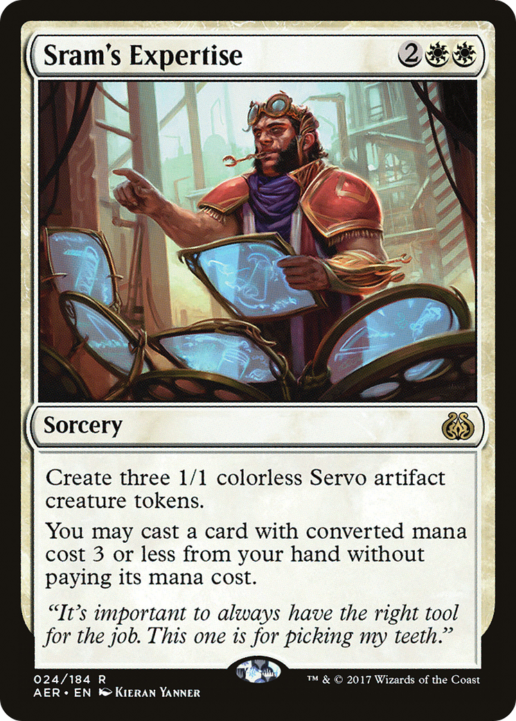 Sram's Expertise (AER-024) - Aether Revolt