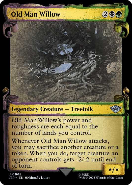 Old Man Willow (LTR-668) - The Lord of the Rings: Tales of Middle-earth: (Showcase) Foil