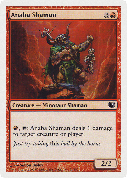 Anaba Shaman (9ED-172) - Ninth Edition