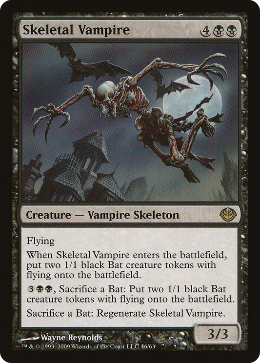 Skeletal Vampire (DDD-046) - Duel Decks: Garruk vs. Liliana