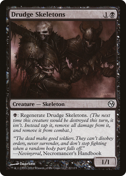 Drudge Skeletons (DPA-022) - Duels of the Planeswalkers