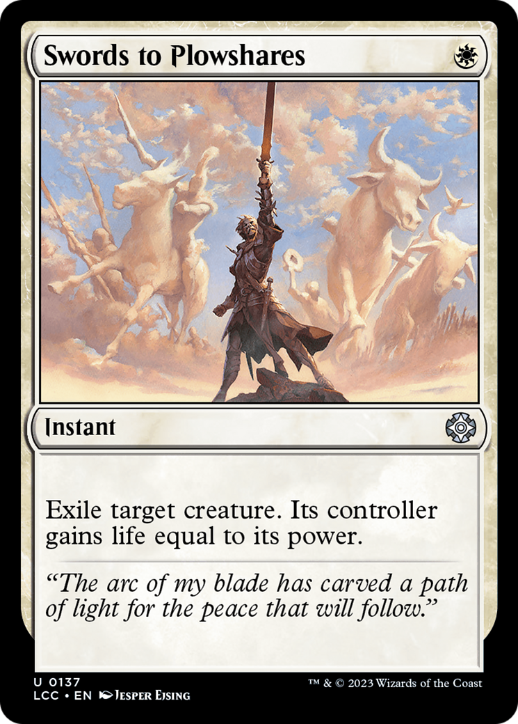 Swords to Plowshares (LCC-137) - The Lost Caverns of Ixalan Commander