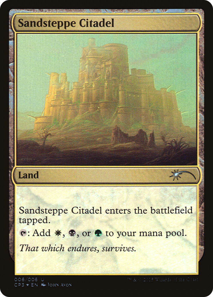 Sandsteppe Citadel (CP3-006) - Magic Origins Clash Pack Foil