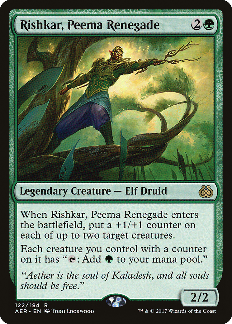 Rishkar, Peema Renegade (AER-122) - Aether Revolt Foil