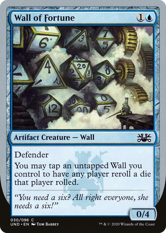 Wall of Fortune (UND-030) - Unsanctioned