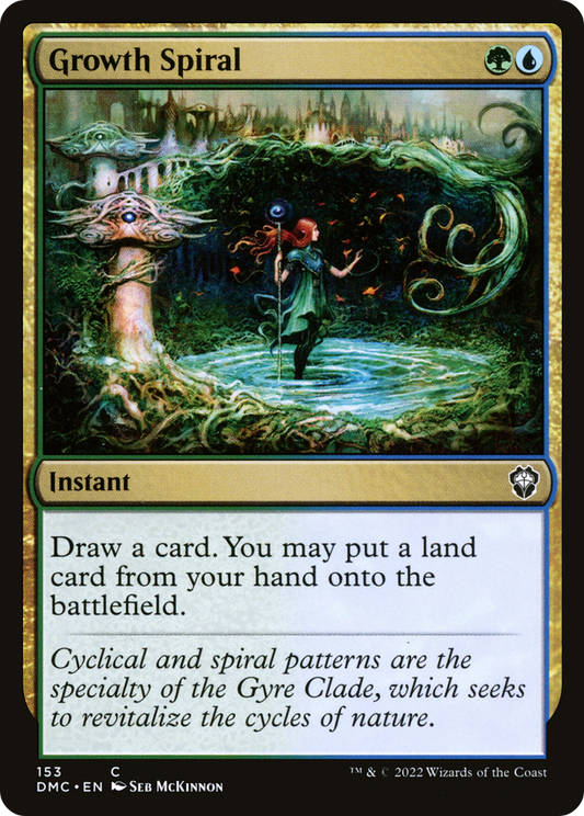 Growth Spiral (DMC-153) - Dominaria United Commander