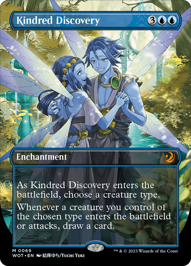 Kindred Discovery (WOT-069) - Wilds of Eldraine: Enchanting Tales (Borderless)