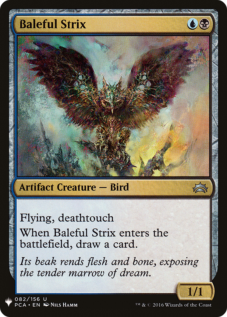 Baleful Strix (LIST-PCA-82) - The List