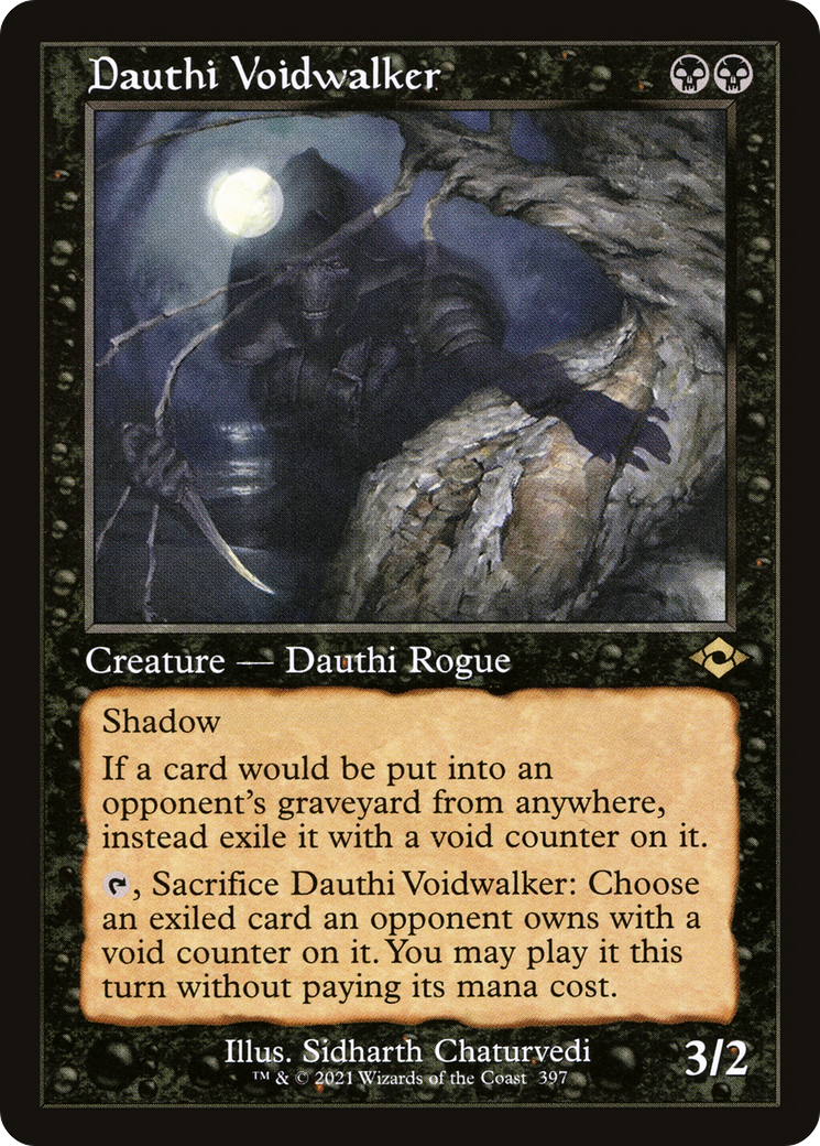 Dauthi Voidwalker (MH2-397) - Modern Horizons 2 Etched Foil