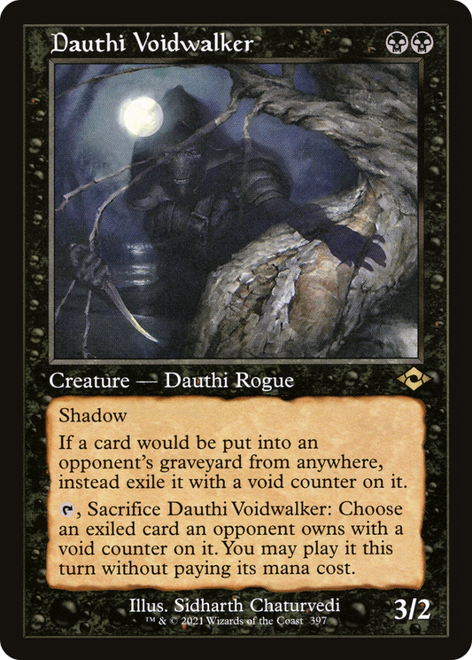 Dauthi Voidwalker (MH2-397) - Modern Horizons 2 Etched Foil