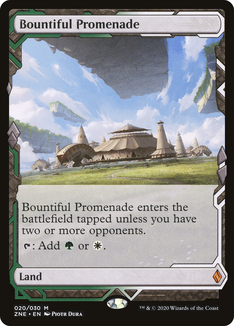 Bountiful Promenade (ZNE-020) - Zendikar Rising Expeditions