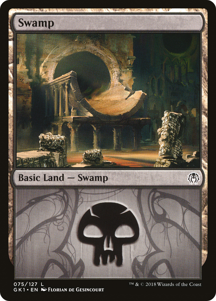 Swamp (GK1-075) - GRN Guild Kit