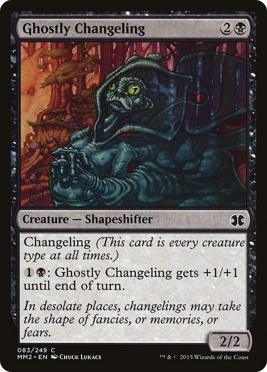 Ghostly Changeling (MM2-083) - Modern Masters 2015 Foil