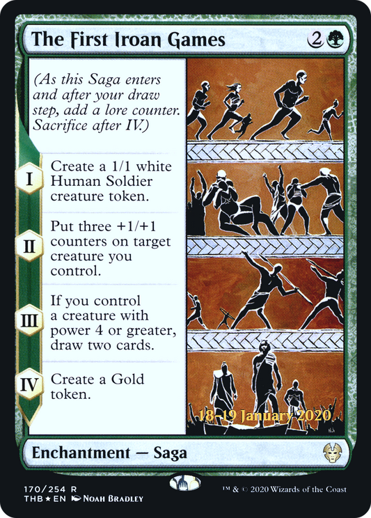 The First Iroan Games (PTHB-170S) - Theros Beyond Death Promos Foil