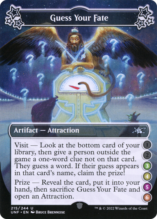 Guess Your Fate (UNF-215D) - Unfinity Foil