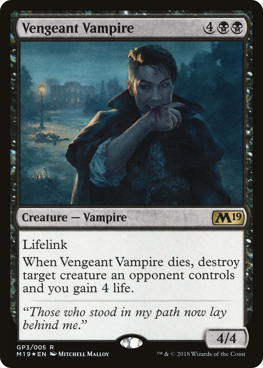 Vengeant Vampire (G18-GP3) - M19 Gift Pack Foil