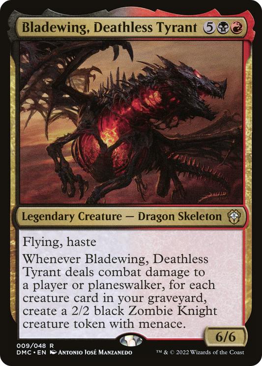 Bladewing, Deathless Tyrant (DMC-009) - Dominaria United Commander