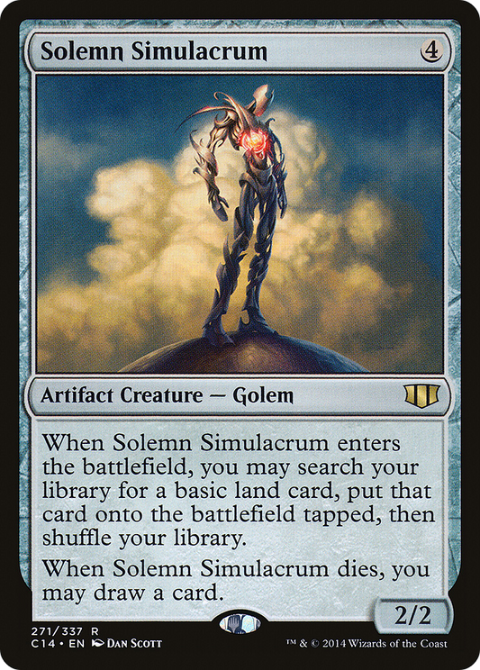 Solemn Simulacrum (C14-271) - Commander 2014