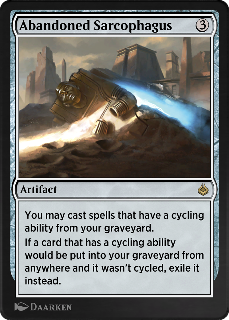 Abandoned Sarcophagus (AKR-268) - Amonkhet Remastered