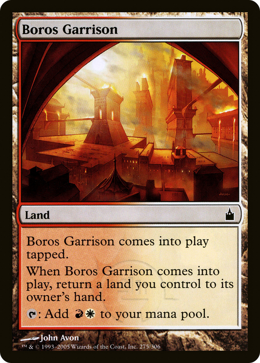 Boros Garrison (RAV-275) - Ravnica: City of Guilds Foil