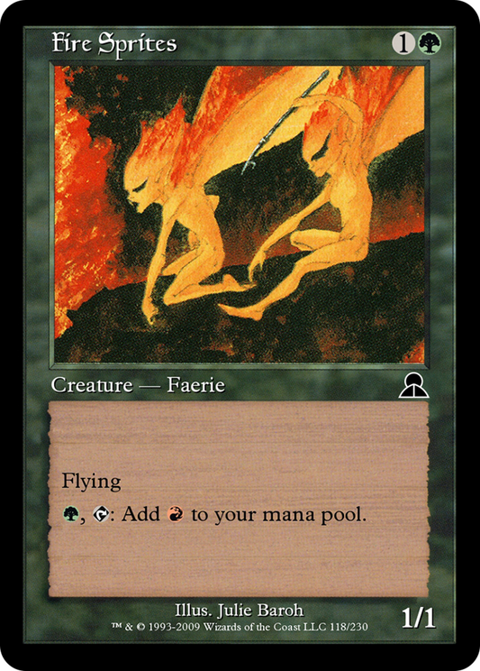 Fire Sprites (ME3-118) - Masters Edition III Foil