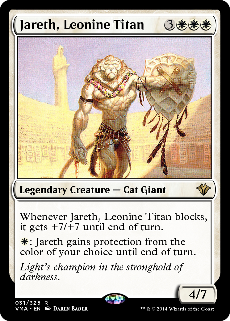 Jareth, Leonine Titan (VMA-031) - Vintage Masters