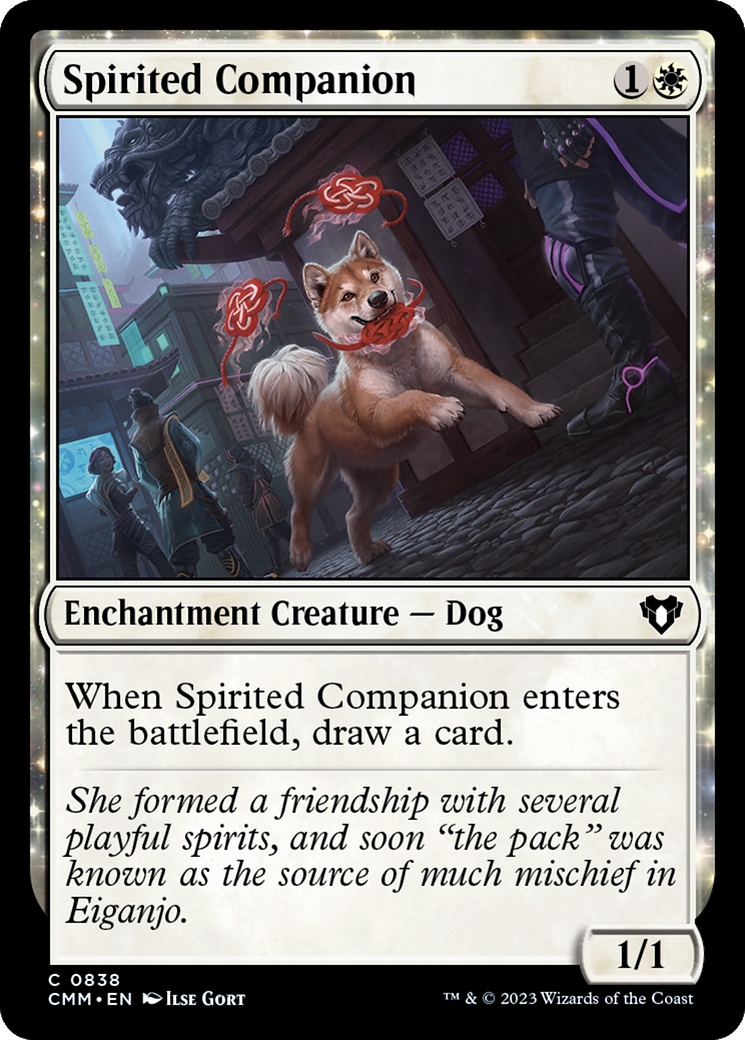 Spirited Companion (CMM-838) - Commander Masters