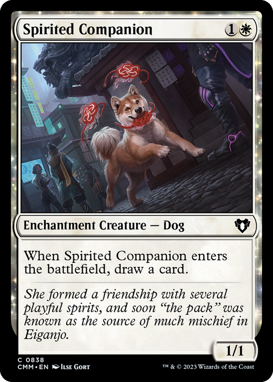 Spirited Companion (CMM-838) - Commander Masters