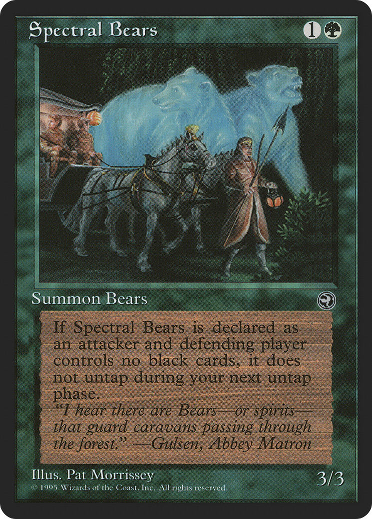 Spectral Bears (HML-098) - Homelands