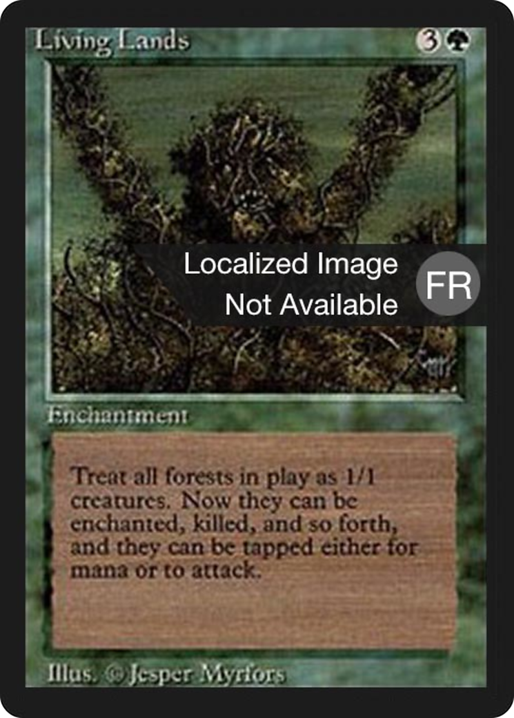 Living Lands (FBB-210) - Foreign Black Border