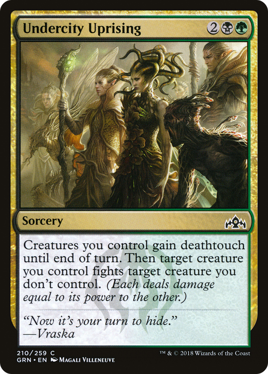 Undercity Uprising (GRN-210) - Guilds of Ravnica