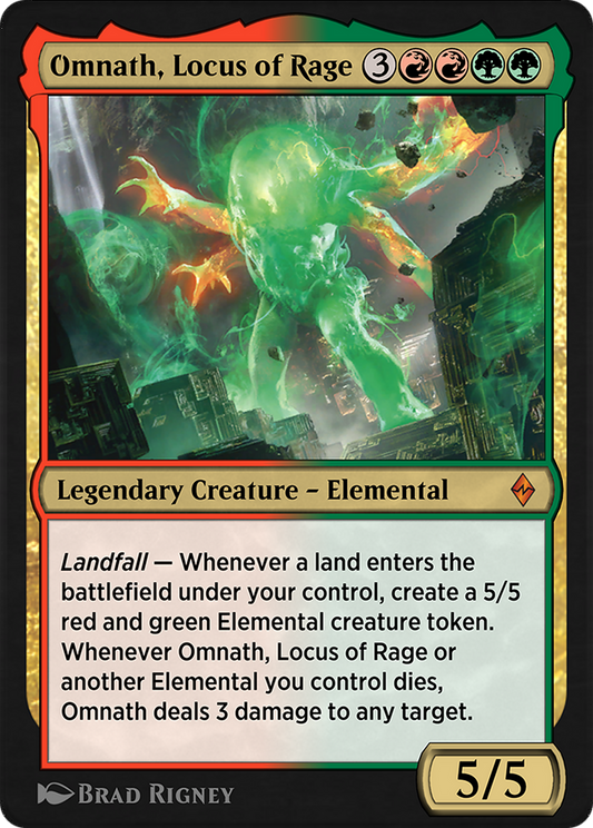 Omnath, Locus of Rage (EA3-017) - Explorer Anthology 3