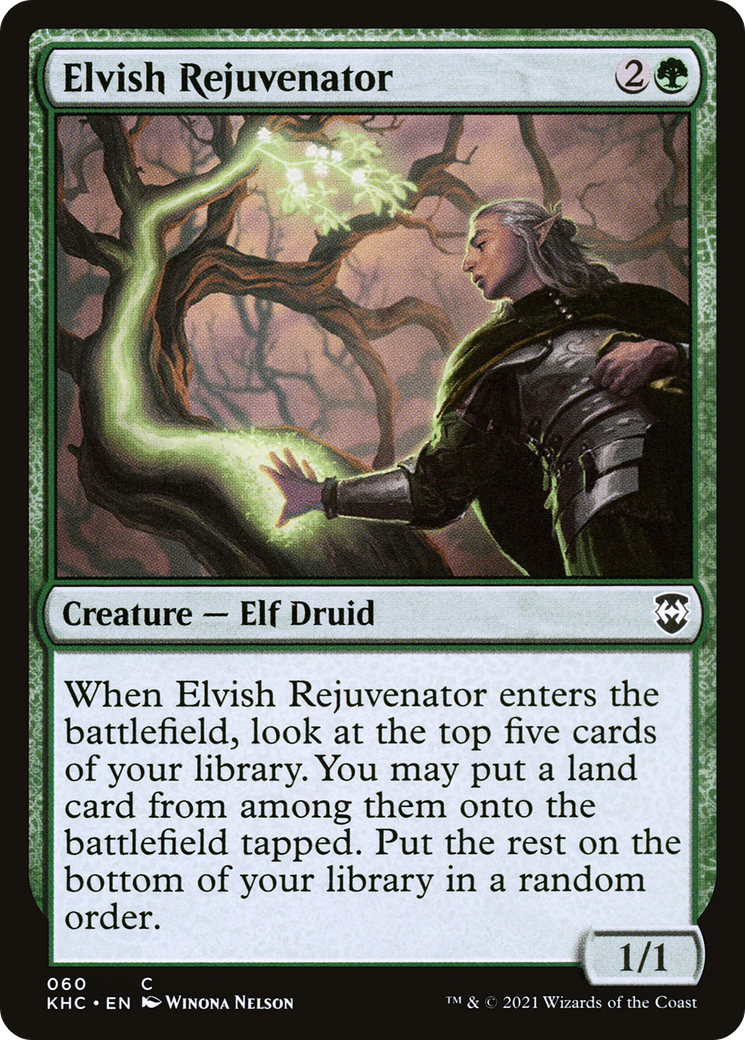 Elvish Rejuvenator (KHC-060) - Kaldheim Commander