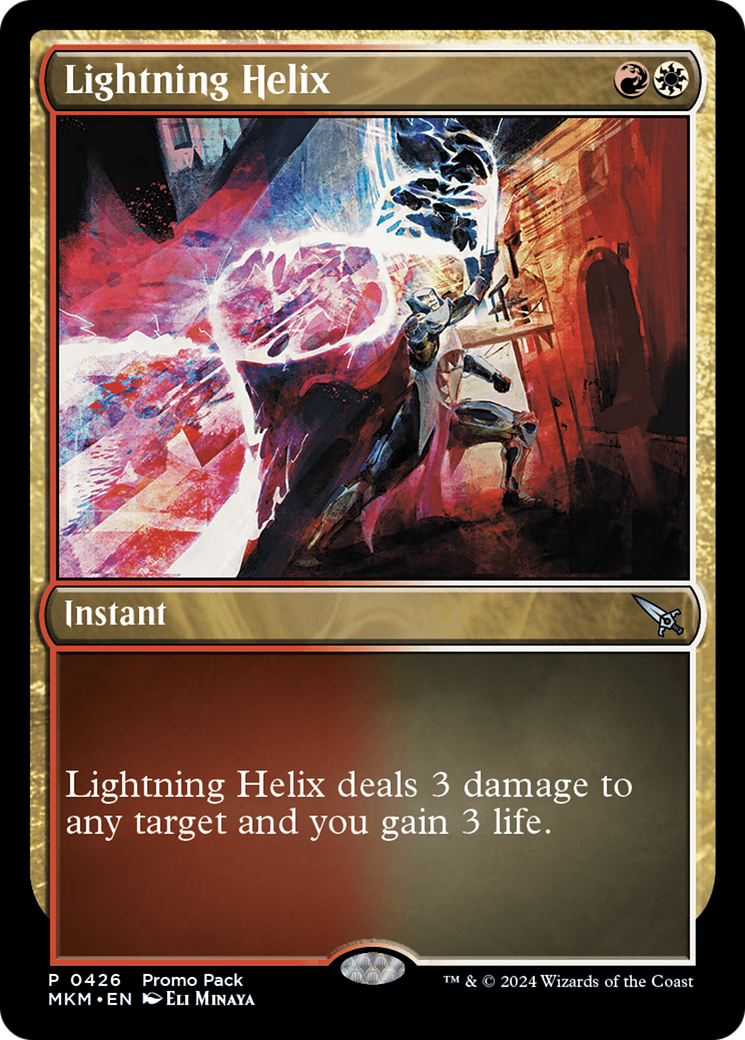 Lightning Helix (MKM-426) - Murders at Karlov Manor Foil