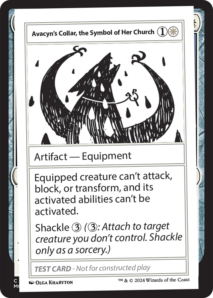 Avacyn's Collar, the Symbol of Her Church (MB2-273) - Mystery Booster 2