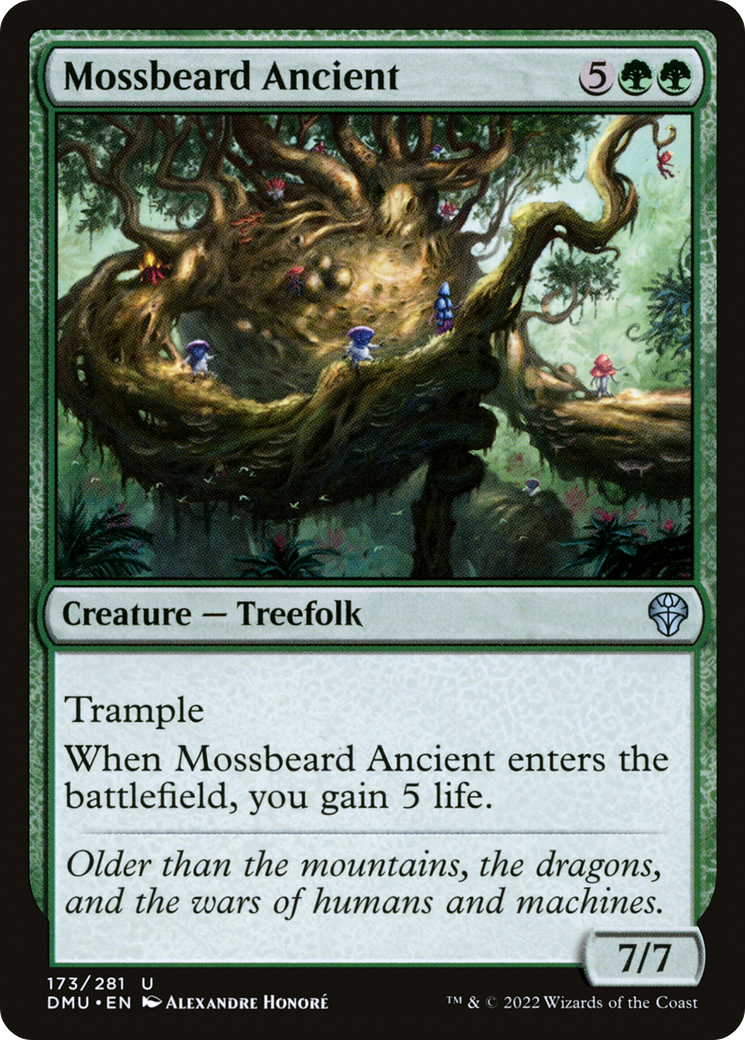 Mossbeard Ancient (DMU-173) - Dominaria United