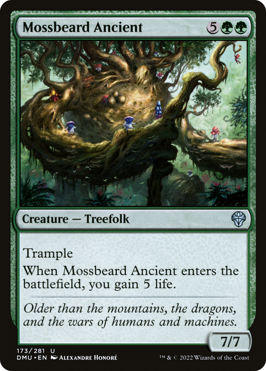 Mossbeard Ancient (DMU-173) - Dominaria United