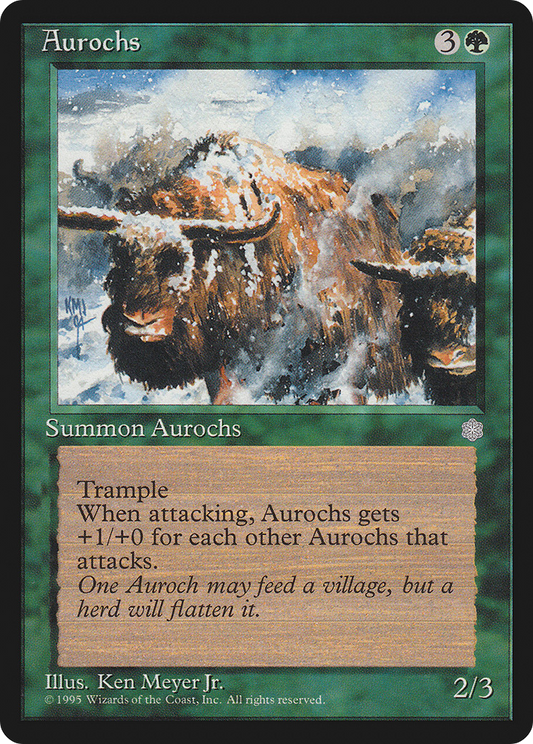 Aurochs (ICE-225) - Ice Age