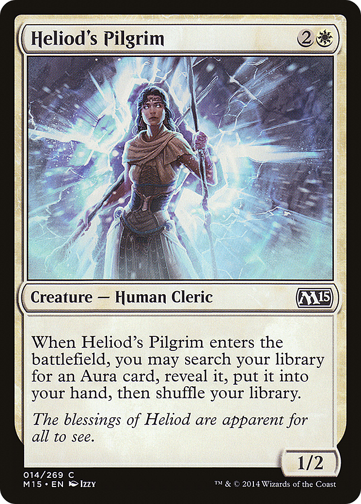 Heliod's Pilgrim (M15-014) - Magic 2015 Foil