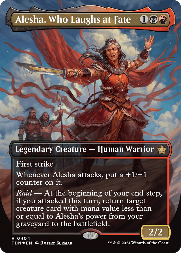 Alesha, Who Laughs at Fate (FDN-404) - Foundations (Borderless)