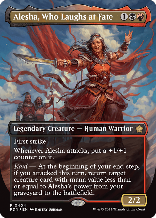 Alesha, Who Laughs at Fate (FDN-404) - Foundations (Borderless)