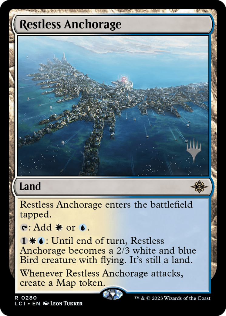 Restless Anchorage  (PPLCI-280P) - The Lost Caverns of Ixalan Promos (Promo Pack)