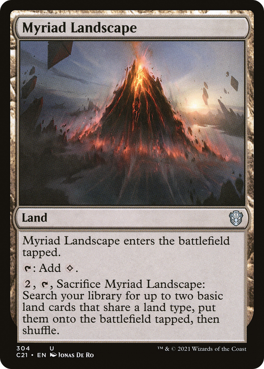 Myriad Landscape (C21-304) - Commander 2021