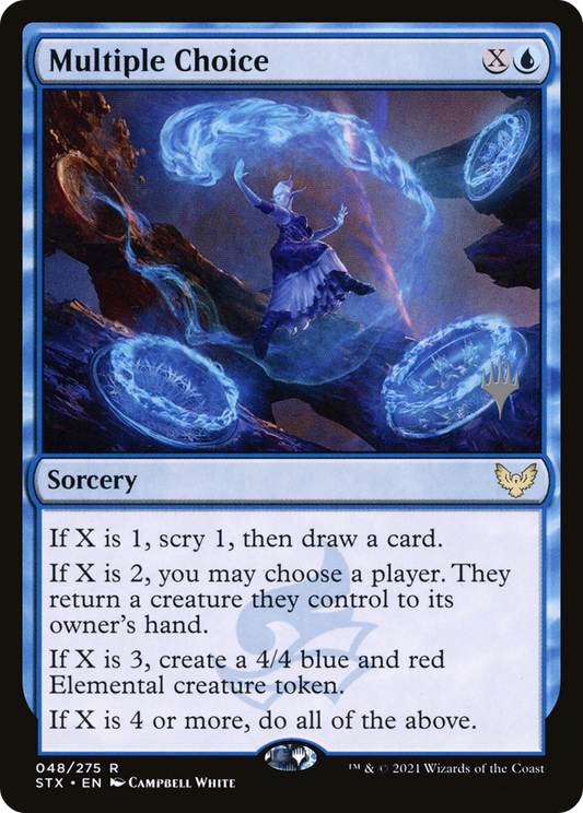 Multiple Choice (PSTX-48P) - Strixhaven: School of Mages Promos