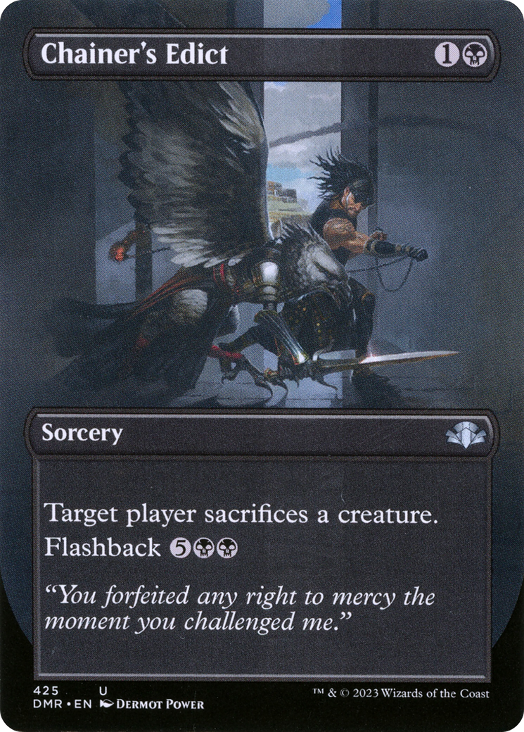 Chainer's Edict (DMR-425) - Dominaria Remastered (Borderless) Foil