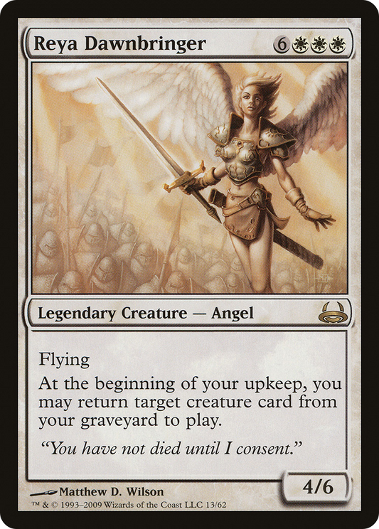Reya Dawnbringer (DDC-013) - Duel Decks: Divine vs. Demonic